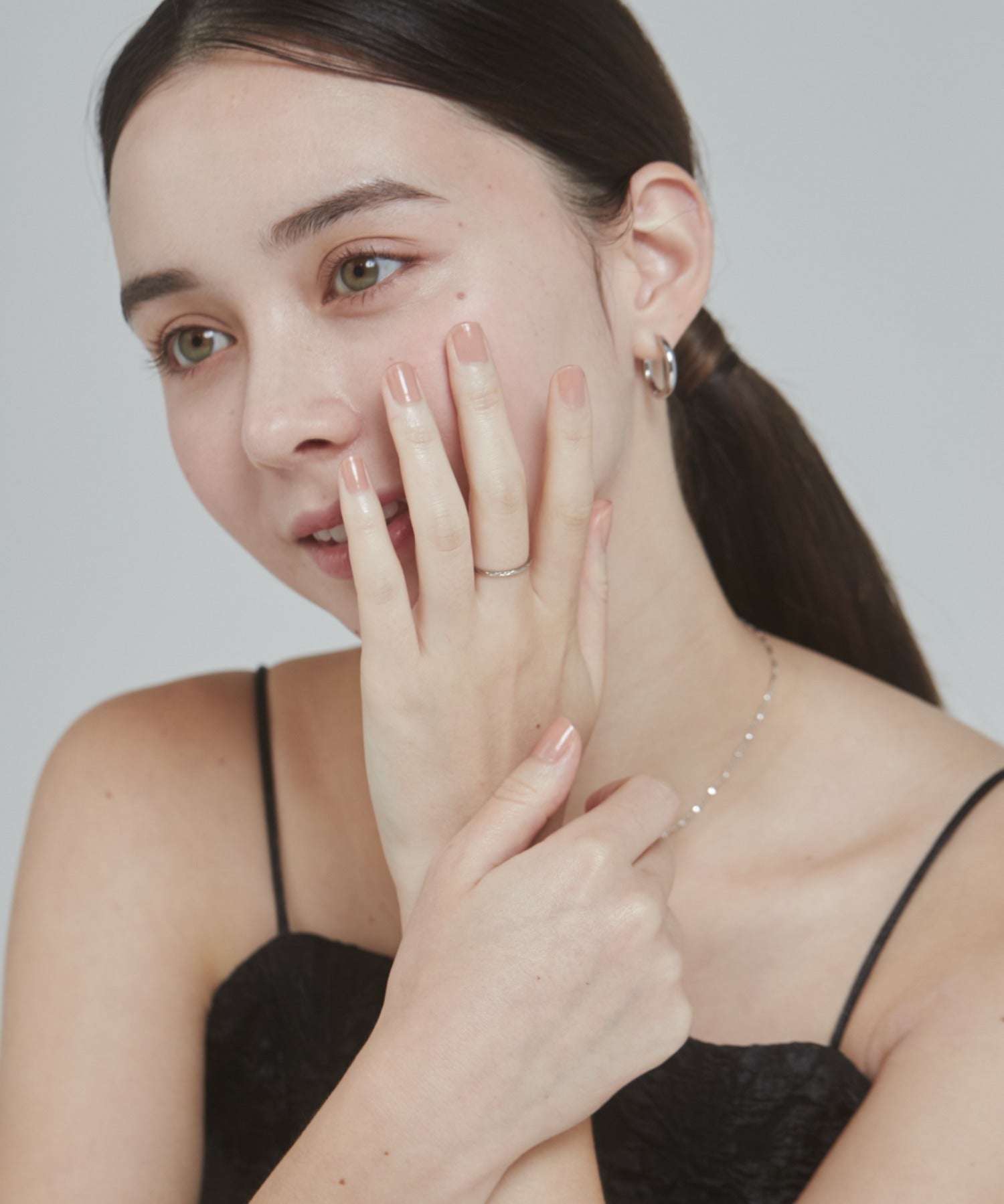 ciite' シーテ リング 【 金属アレルギー対応 】クロスデザインリング サージカルステンレス