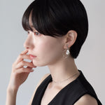 ciite' シーテ イヤリング シリコン付 デザインパール イヤリング