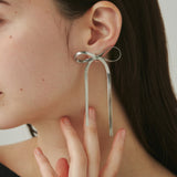 ciite' シーテ ピアス（両耳用） 【 金属アレルギー対応 】リボンピアス サージカルステンレス (両耳用)