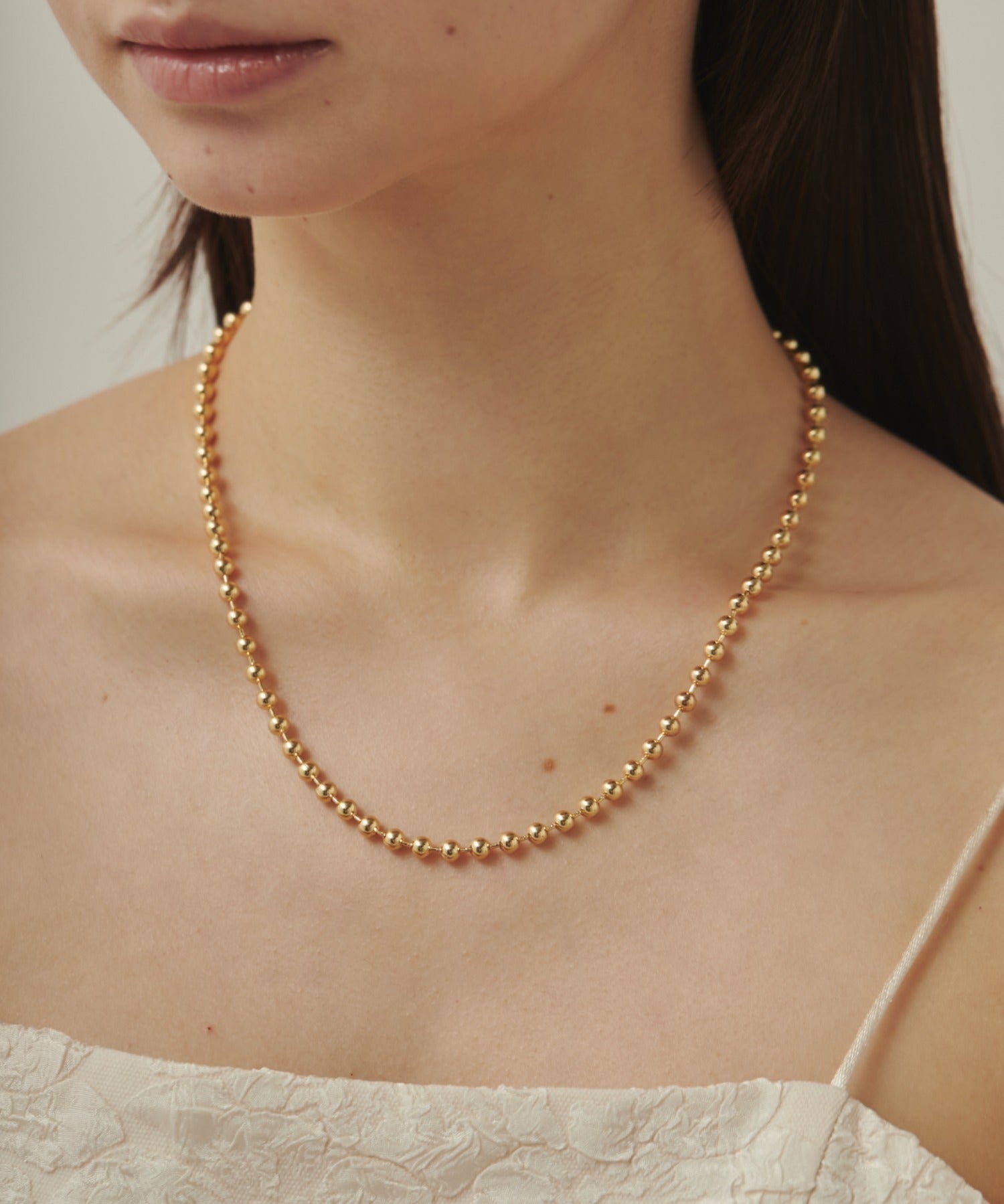 ciite' シーテ ネックレス メタルボールチェーン ネックレス