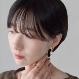 ciite' シーテ イヤリング シリコン付 デザインパール イヤリング