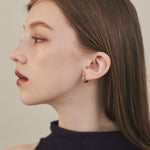 ciite' シーテ ピアス（両耳用） 【 金属アレルギー対応 】 シンプルフープピアス サージカルステンレス (両耳用)