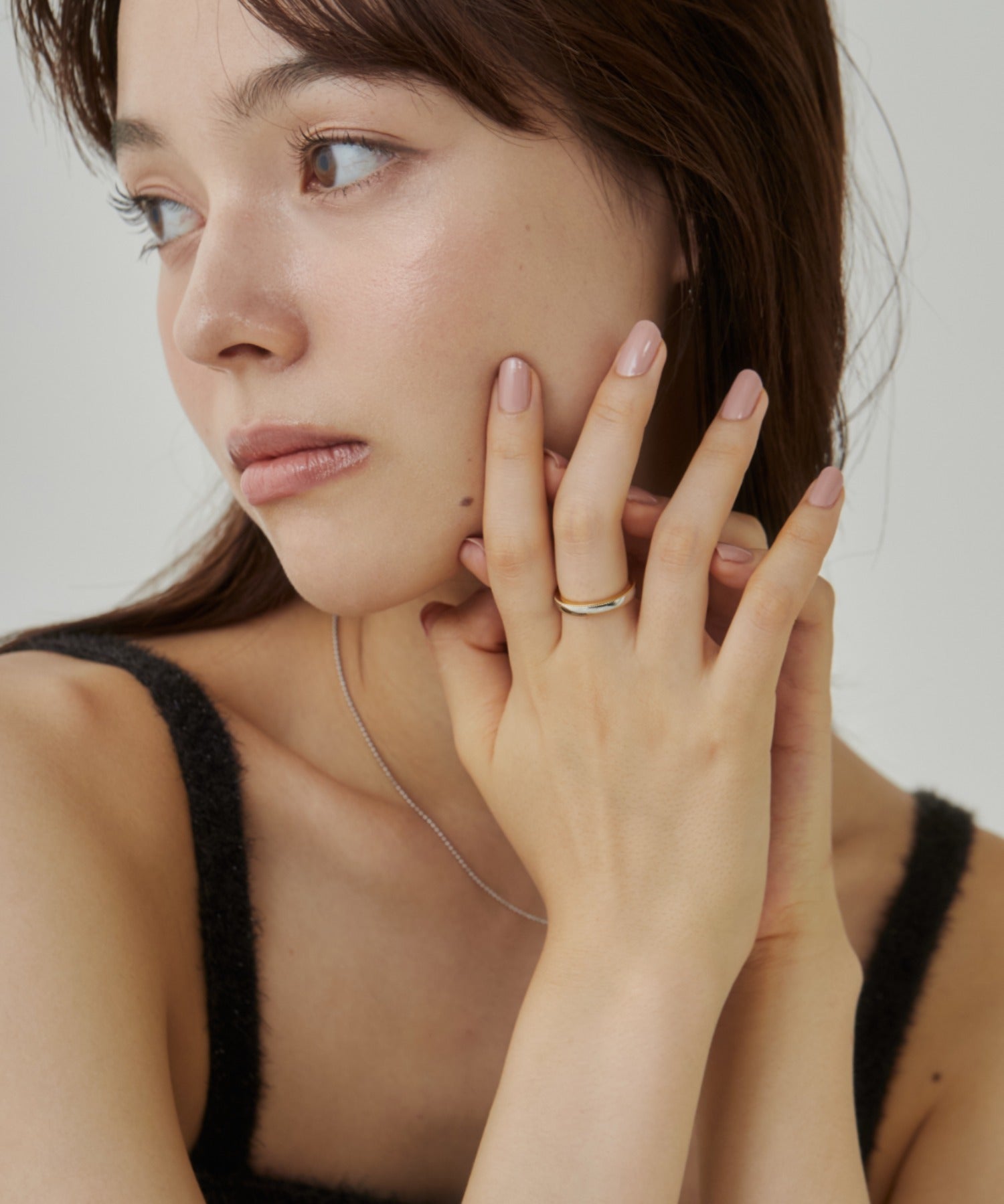 ciite' シーテ リング 【 金属アレルギー対応 】 バイカラーリング サージカルステンレス