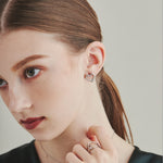 ciite' シーテ ピアス（両耳用） 【 金属アレルギー対応 】 ハートモチーフピアス サージカルステンレス (両耳用)