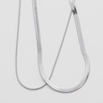 ciite' シーテ ネックレス 【 金属アレルギー対応 】 2連スネークチェーンネックレス サージカルステンレス