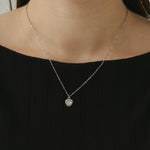 ciite' シーテ ネックレス 【 金属アレルギー対応 】 パステルカラー ハートネックレス サージカルステンレス