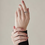 ciite' シーテ リング 【 金属アレルギー対応 】 ホースシュービジュー リング サージカルステンレス