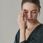 ciite' シーテ ブレスレット 【 金属アレルギー対応 】 シンプルスネークチェーンブレスレット サージカルステンレス