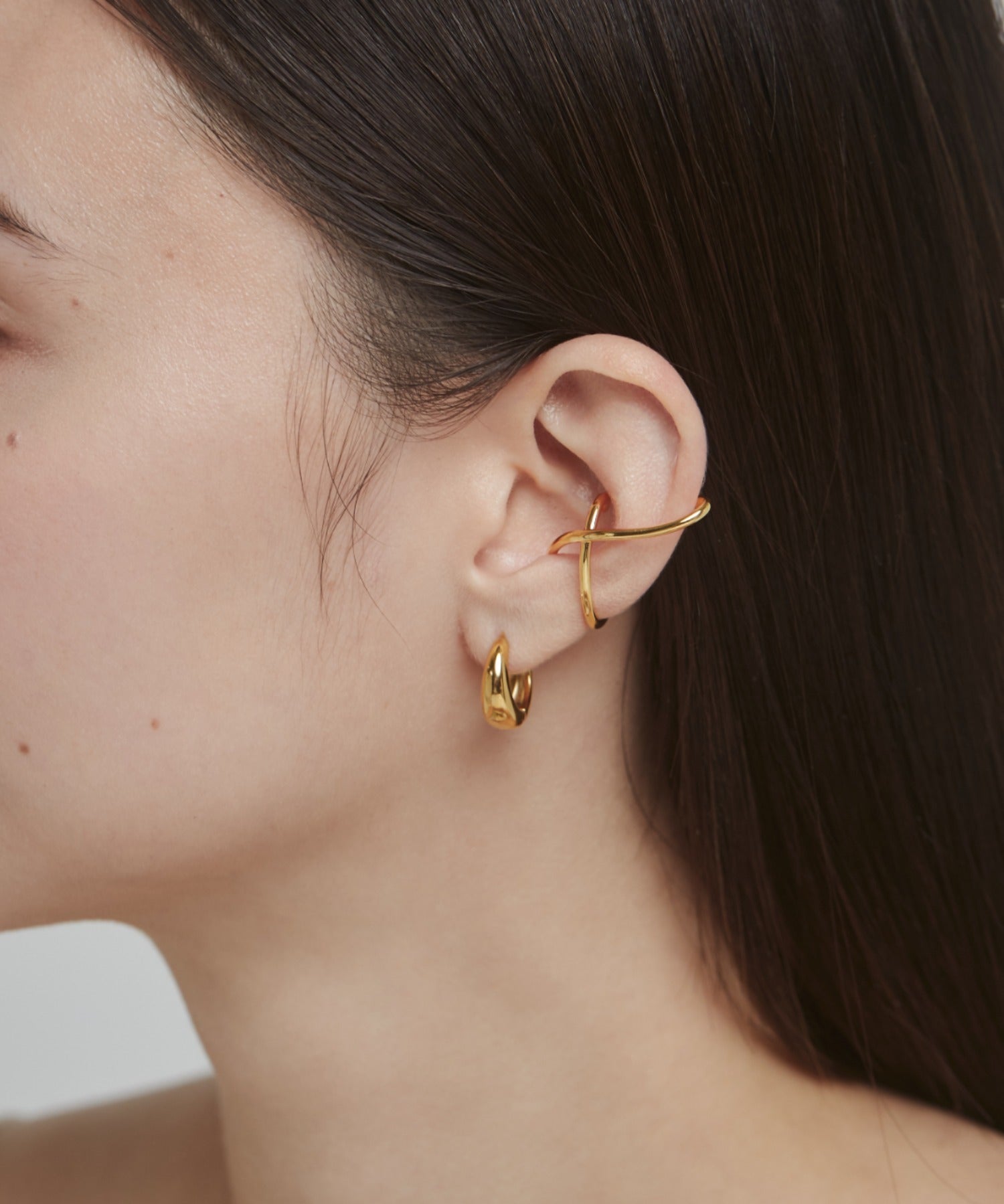 ciite' シーテ イヤーカフ ニュアンシー イヤーカフ（片耳用）