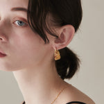 ciite' シーテ ピアス（両耳用） 【 金属アレルギー対応 】 ニュアンスデザインピアス サージカルステンレス (両耳用)