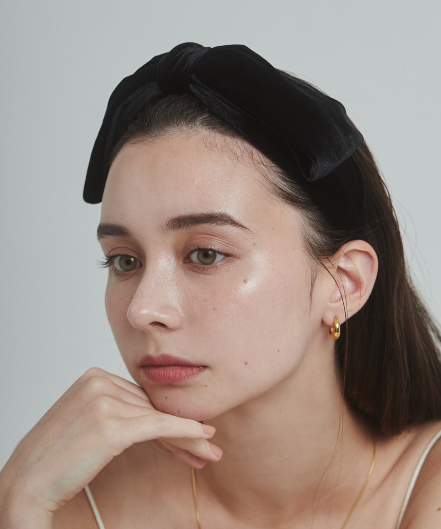 ciite' シーテ ヘアアクセサリー フレンチベロア カチューシャ