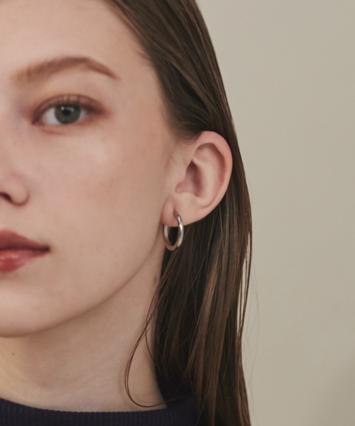 ciite' シーテ ピアス（両耳用） 【 金属アレルギー対応 】 シンプルフープピアス サージカルステンレス (両耳用)