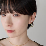 ciite' シーテ イヤリング シリコン付 デザインパール イヤリング