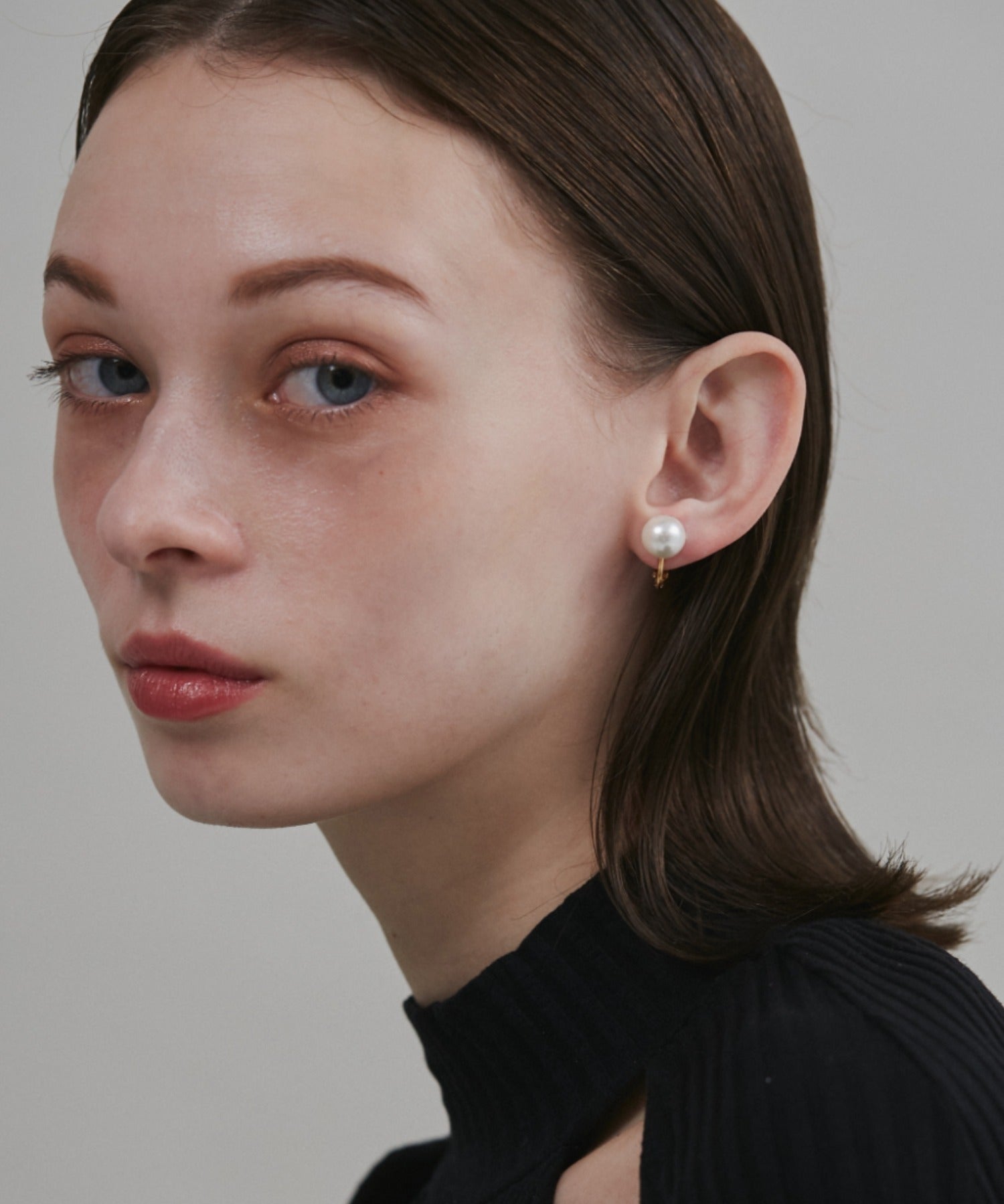 ciite' シーテ イヤリング 【 金属アレルギー対応 】 シンプルパールイヤリング サージカルステンレス (両耳用)