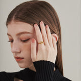 ciite' シーテ リング 【 金属アレルギー対応 】 ノットリング サージカルステンレス