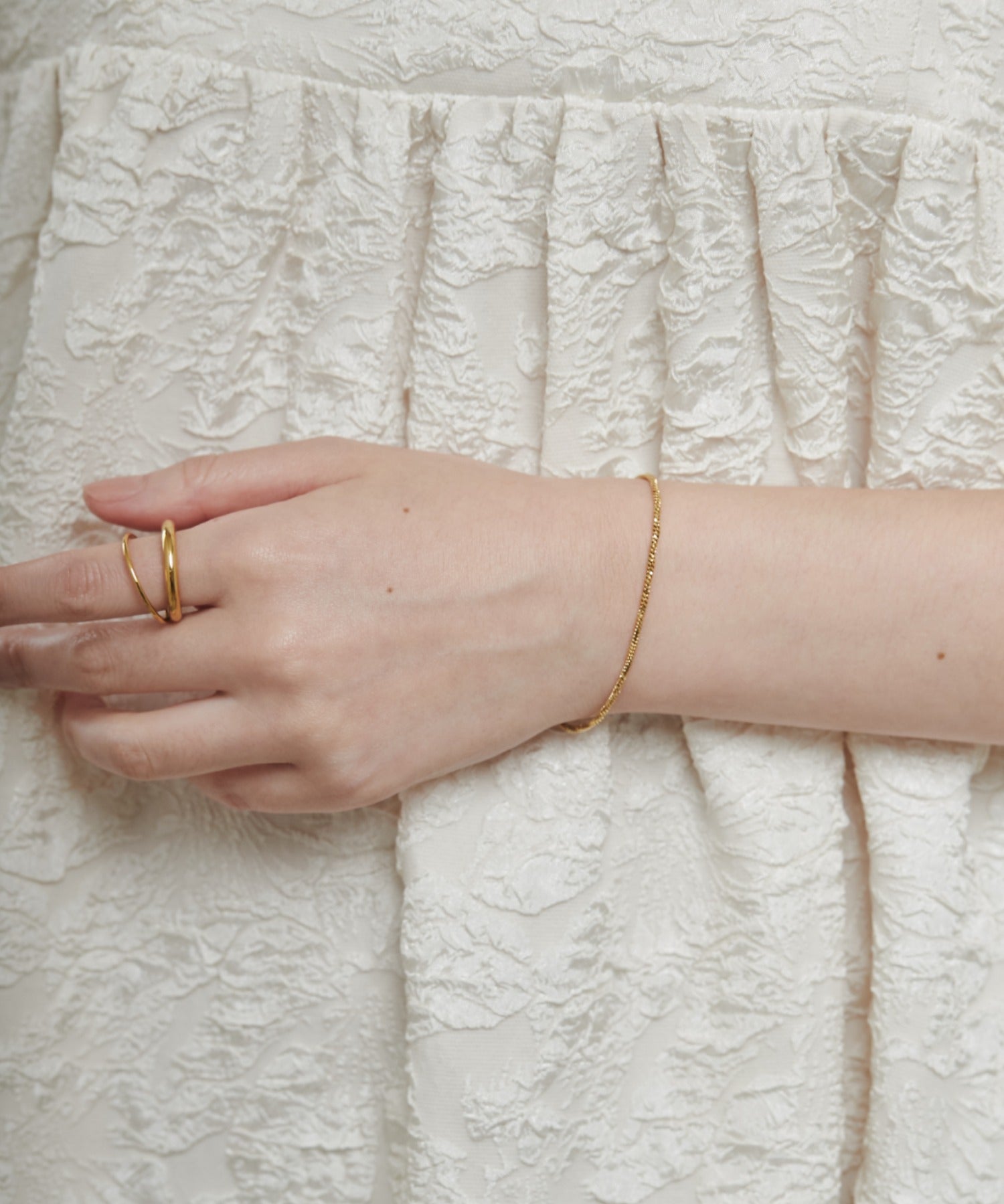 ciite' シーテ ブレスレット 【 金属アレルギー対応 】グリッターチェーンブレスレット サージカルステンレス