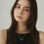 ciite' シーテ ネックレス 【 金属アレルギー対応 】 ミニリボンネックレス サージカルステンレス