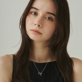 ciite' シーテ ネックレス 【 金属アレルギー対応 】 ミニリボンネックレス サージカルステンレス