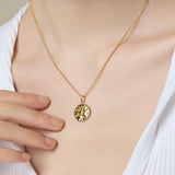 ciite' シーテ ネックレス 【 金属アレルギー対応 】 コインネックレス サージカルステンレス