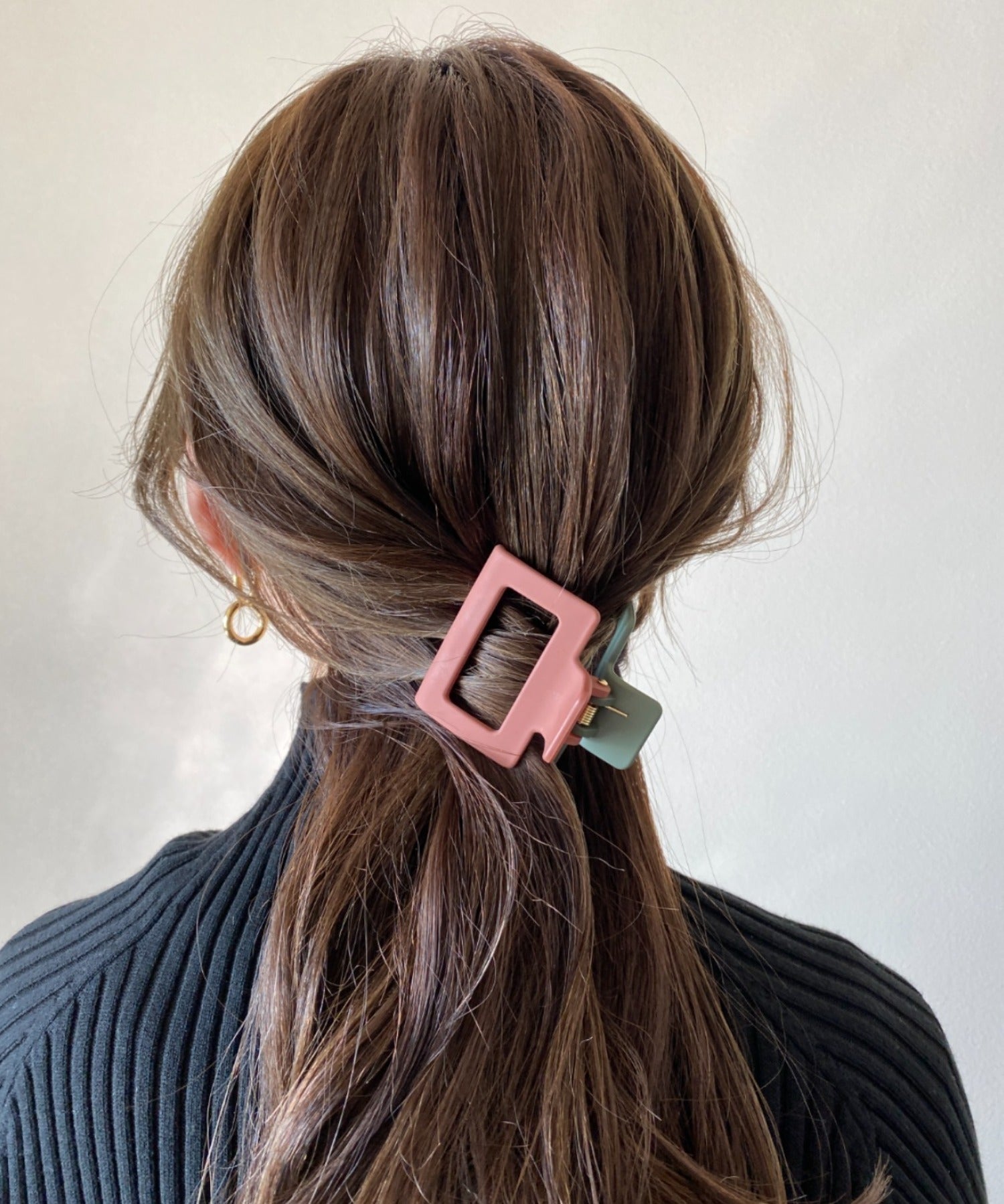 ciite' シーテ バレッタ/ヘアクリップ バイカラーコンパクトヘアクリップ