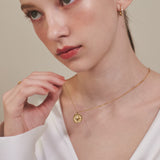 ciite' シーテ ネックレス 【 金属アレルギー対応 】 コインネックレス サージカルステンレス