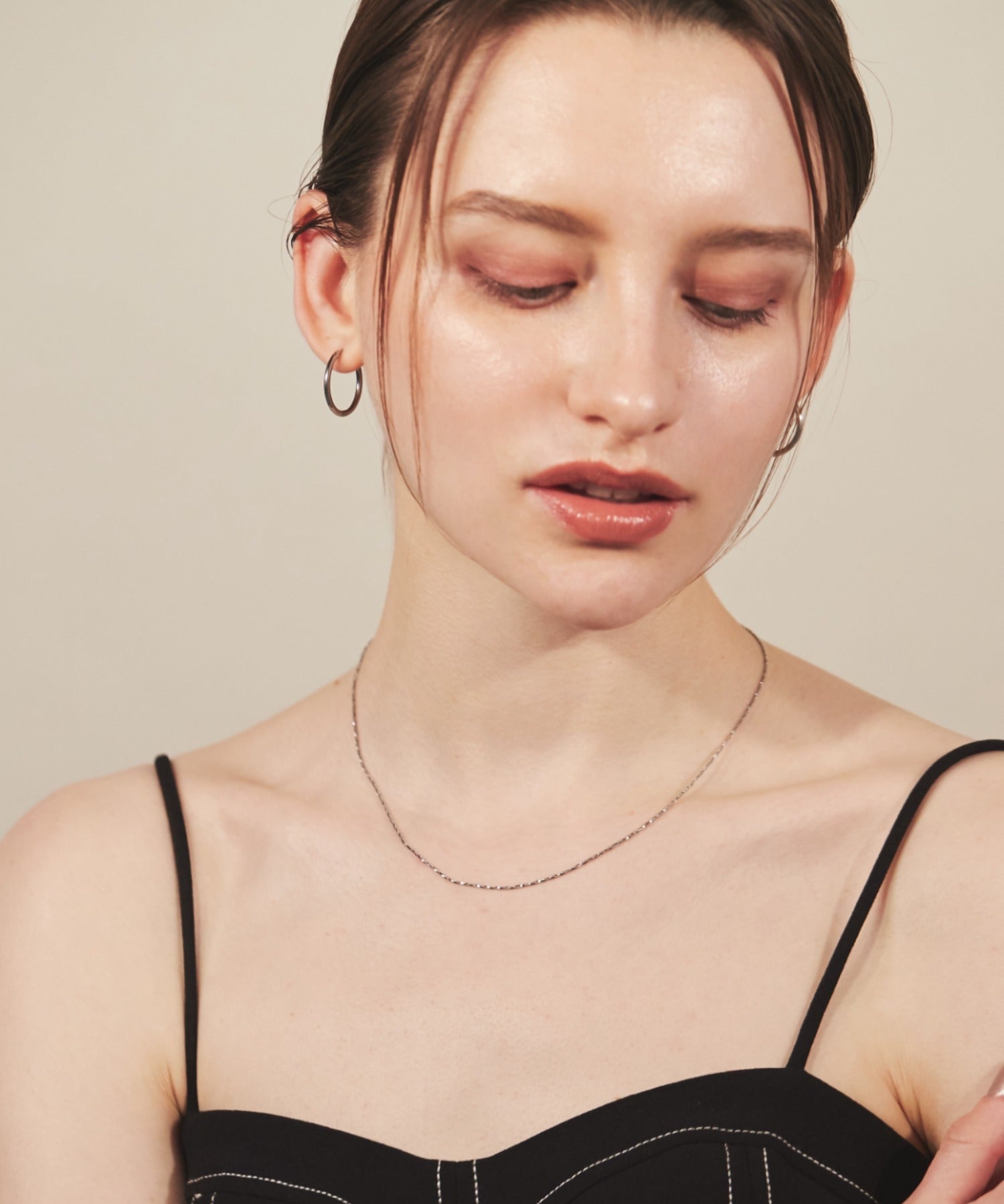 ciite' シーテ ネックレス 【 金属アレルギー対応 】 ツイストチェーンネックレス サージカルステンレス