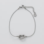 ciite' シーテ ブレスレット 【 金属アレルギー対応 】 ノットブレスレット サージカルステンレス