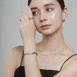 ciite' シーテ ブレスレット 【 金属アレルギー対応 】 シンプルチェーンブレスレット サージカルステンレス