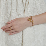 ciite' シーテ ブレスレット 【 金属アレルギー対応 】 ハートペンダント ブレスレット サージカルステンレス