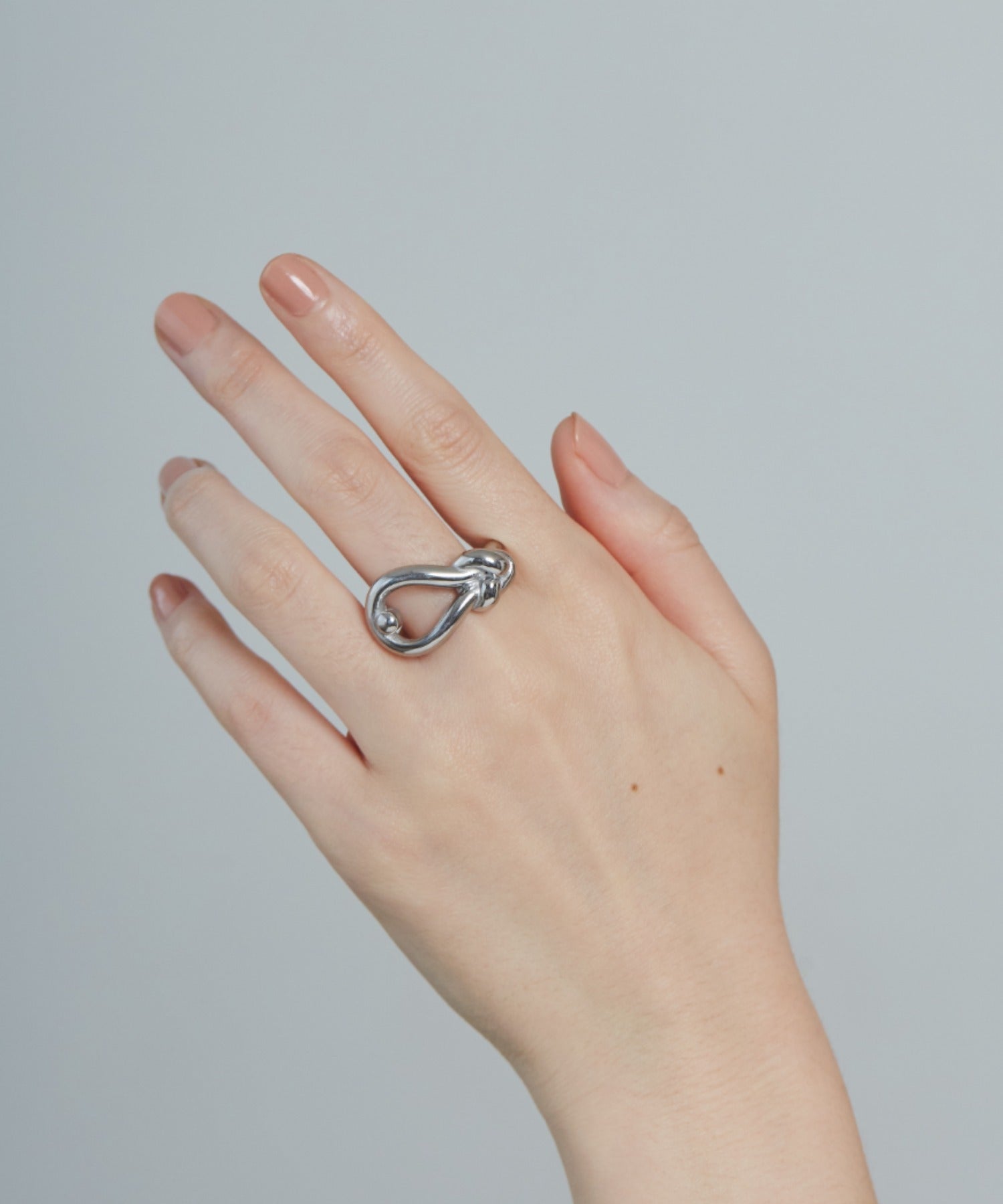 ciite' シーテ リング 【 金属アレルギー対応 】 ノットニュアンス リング サージカルステンレス