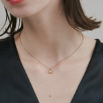 ciite' シーテ ネックレス 【 金属アレルギー対応 】 ビジュードロップ ネックレス サージカルステンレス