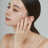 ciite' シーテ リング 【 金属アレルギー対応 】 ジルコニアデザインリング サージカルステンレス