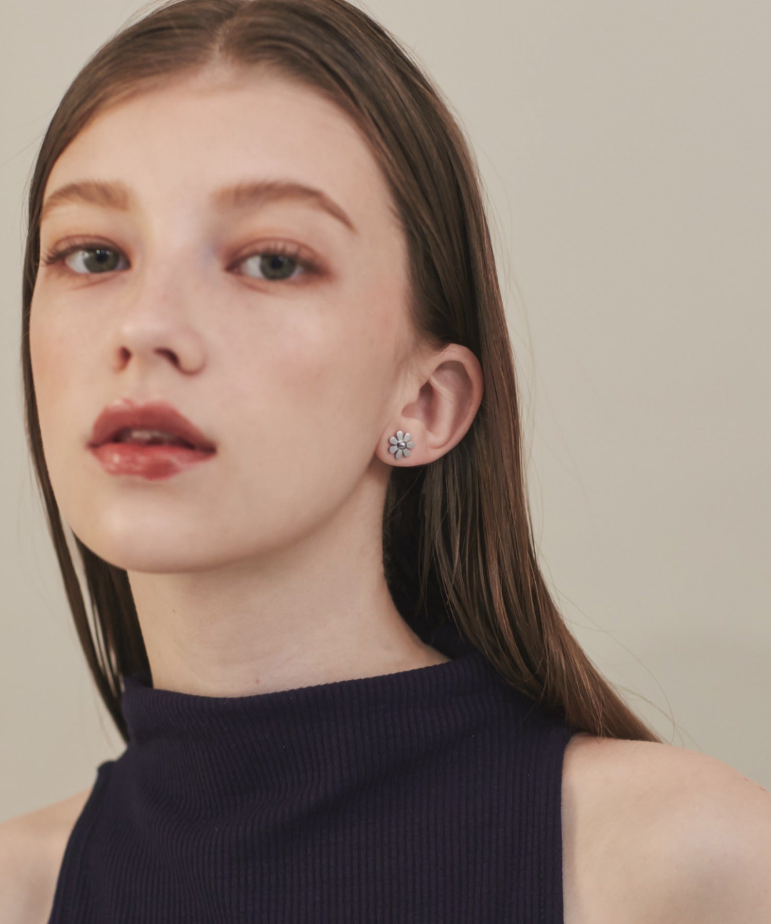 ciite' シーテ ピアス（両耳用） 【 金属アレルギー対応 】 フラワーモチーフピアス サージカルステンレス (両耳用)