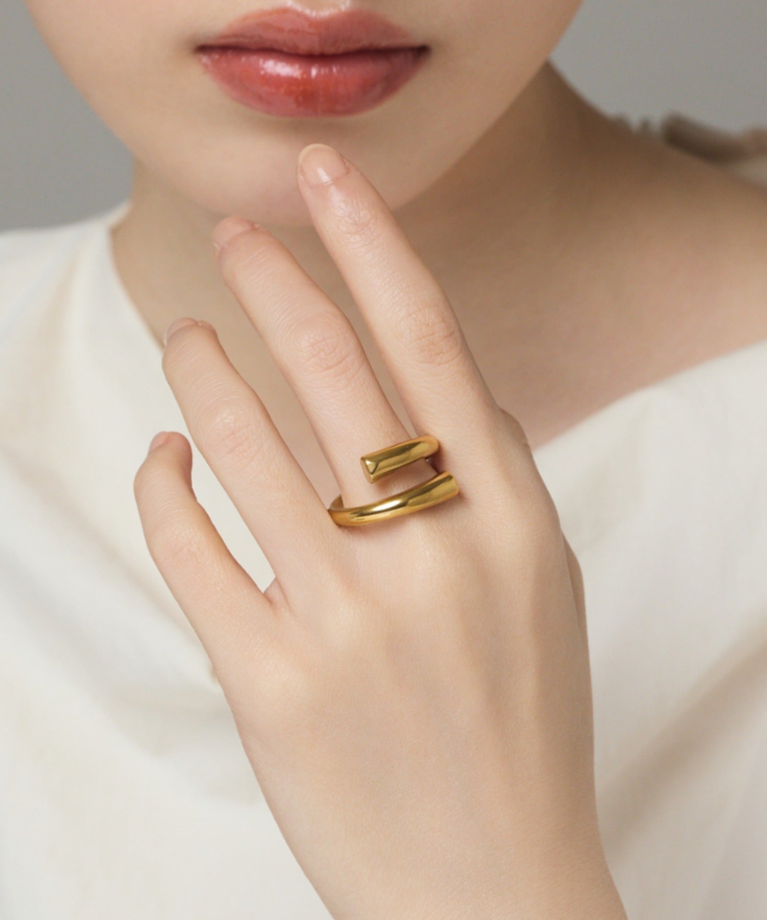 ciite' シーテ リング 【 金属アレルギー対応 】 ニュアンスリング サージカルステンレス