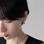 ciite' シーテ イヤリング シリコン付 メタルデザイン イヤリング