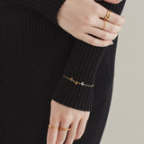 ciite' シーテ ブレスレット 【 金属アレルギー対応 】 バタフライ ブレスレット サージカルステンレス