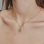 ciite' シーテ ネックレス 【 金属アレルギー対応 】 ビジューコインネックレス サージカルステンレス