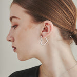 ciite' シーテ ピアス（両耳用） 【 金属アレルギー対応 】 ハートピアス サージカルステンレス (両耳用)