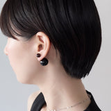 ciite' シーテ ピアス（両耳用） シリコン付 ダブルボール ピアス