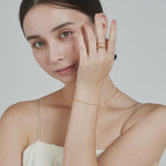 ciite' シーテ ブレスレット 【 金属アレルギー対応 】 シンプルボールチェーンブレスレット サージカルステンレス