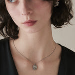 ciite' シーテ ネックレス 【 金属アレルギー対応 】 フラワーモチーフペンダント ネックレス サージカルステンレス