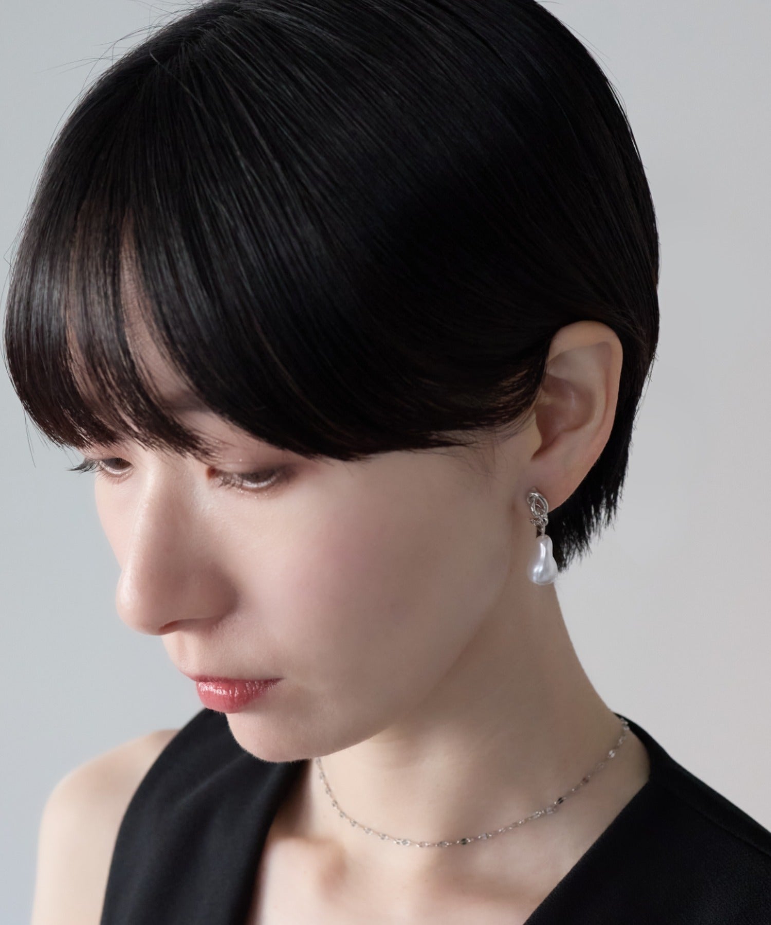 ciite' シーテ イヤリング シリコン付 デザインパール イヤリング
