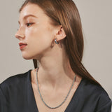 ciite' シーテ ネックレス 【 金属アレルギー対応 】 ツイストチェーンネックレス サージカルステンレス