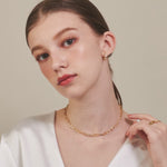 ciite' シーテ ネックレス 【 金属アレルギー対応 】 チェーン & パドロックネックレス 2セット