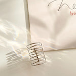 ciite' シーテ ヘアアクセサリー メタルモヨウヘアカフ