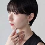 ciite' シーテ イヤリング シリコン付 デザインパール イヤリング