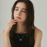 ciite' シーテ ネックレス 【 金属アレルギー対応 】 ハートネックレス サージカルステンレス