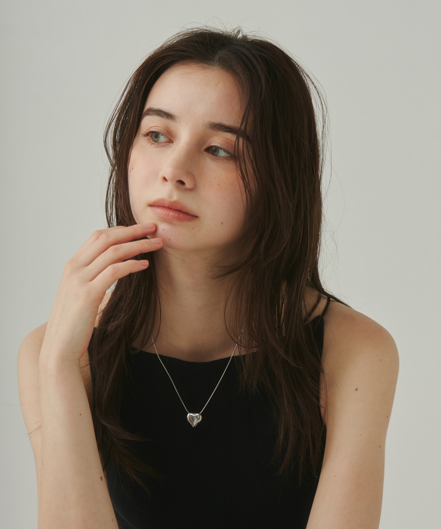 ciite' シーテ ネックレス 【 金属アレルギー対応 】 ハートネックレス サージカルステンレス