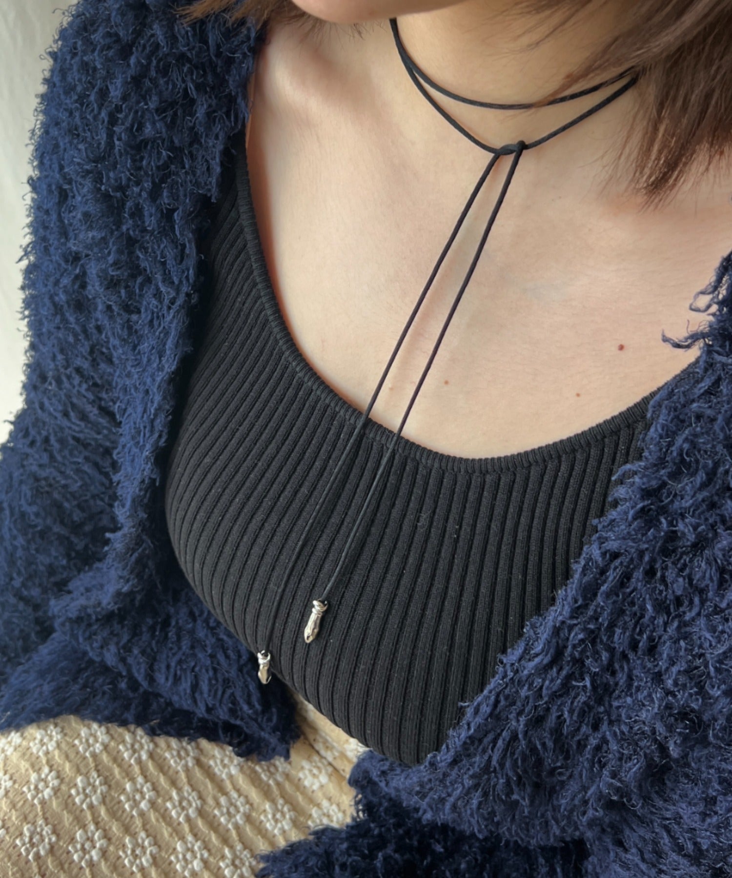 ciite' シーテ チョーカー シンプルコードチョーカー