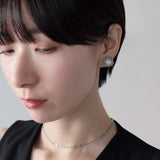 ciite' シーテ イヤリング シリコン付 デザインパール イヤリング